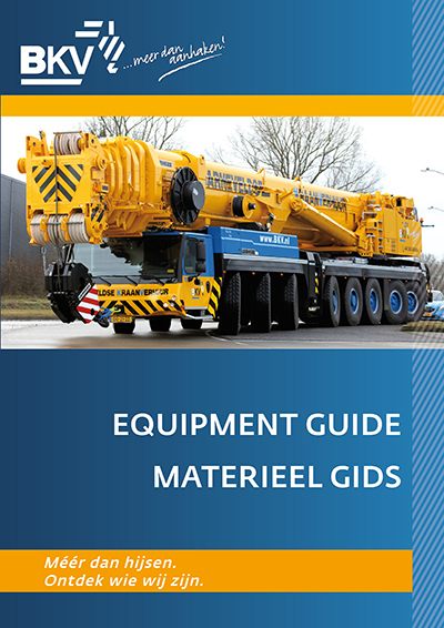Equipment guides for crane hire companies