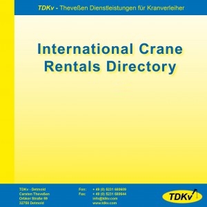 International Crane Rentals Directory