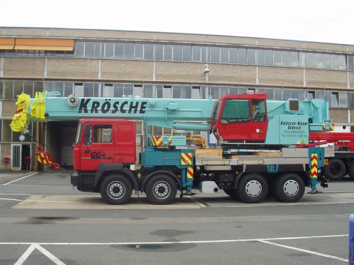 Truck mounted crane Faun HK 50
