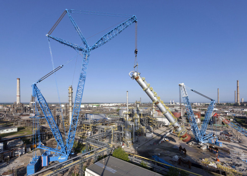  Liebherr LR 11000 Crawler Crane from Felbermayr