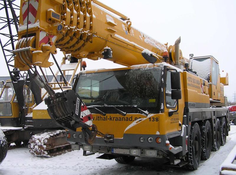 Liebherr LTM 1070-4.1 stolen from Ithal-Kraanad AS