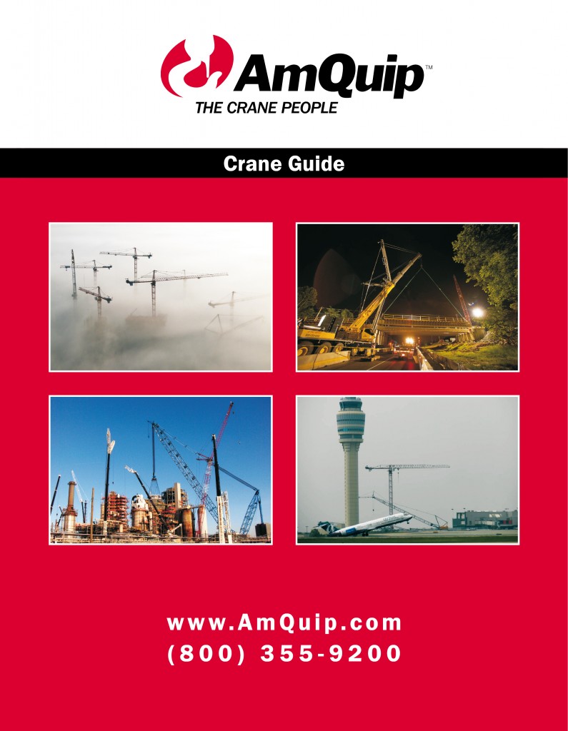 2012 crane specifications book for AmQuip crane rental