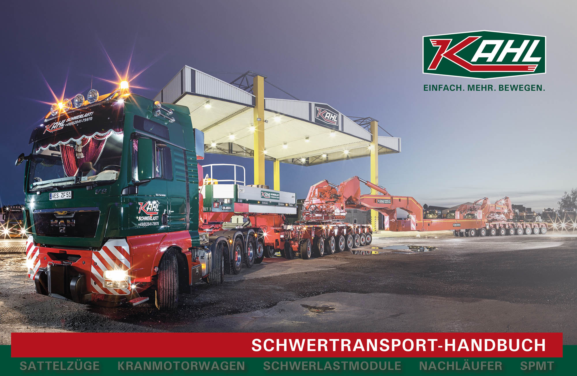 Fuhrpark - Schwertransport – KAHL GROUP