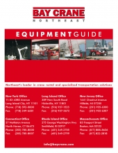 Bay Crane equipment guide 2015