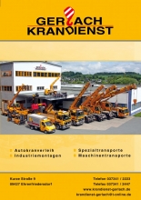 Gerlach crane load charts