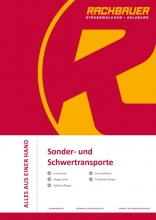 Rachbauer - Schwertransport-Katalog 2016
