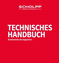 Technisches Handbuch für Scholpp Kran & Transport, Stuttgart